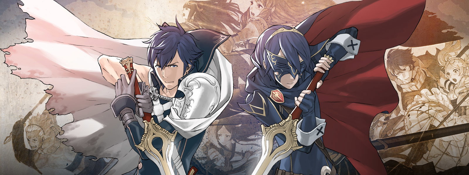 Cover art for Fire Emblem Awakening, a fantasy scenario on AI Dungeon