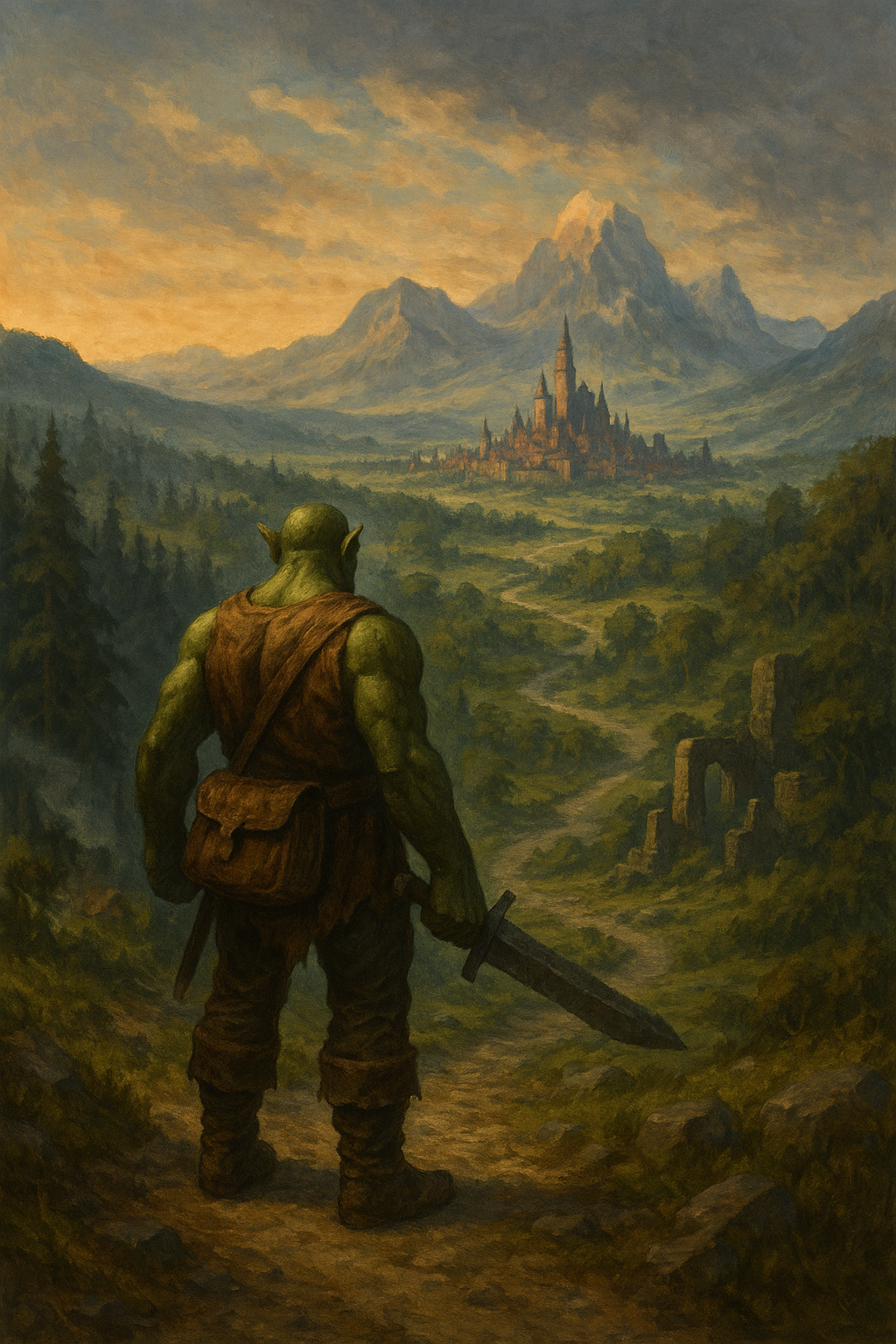 Cover art for Orc Quest, a rpg scenario on AI Dungeon