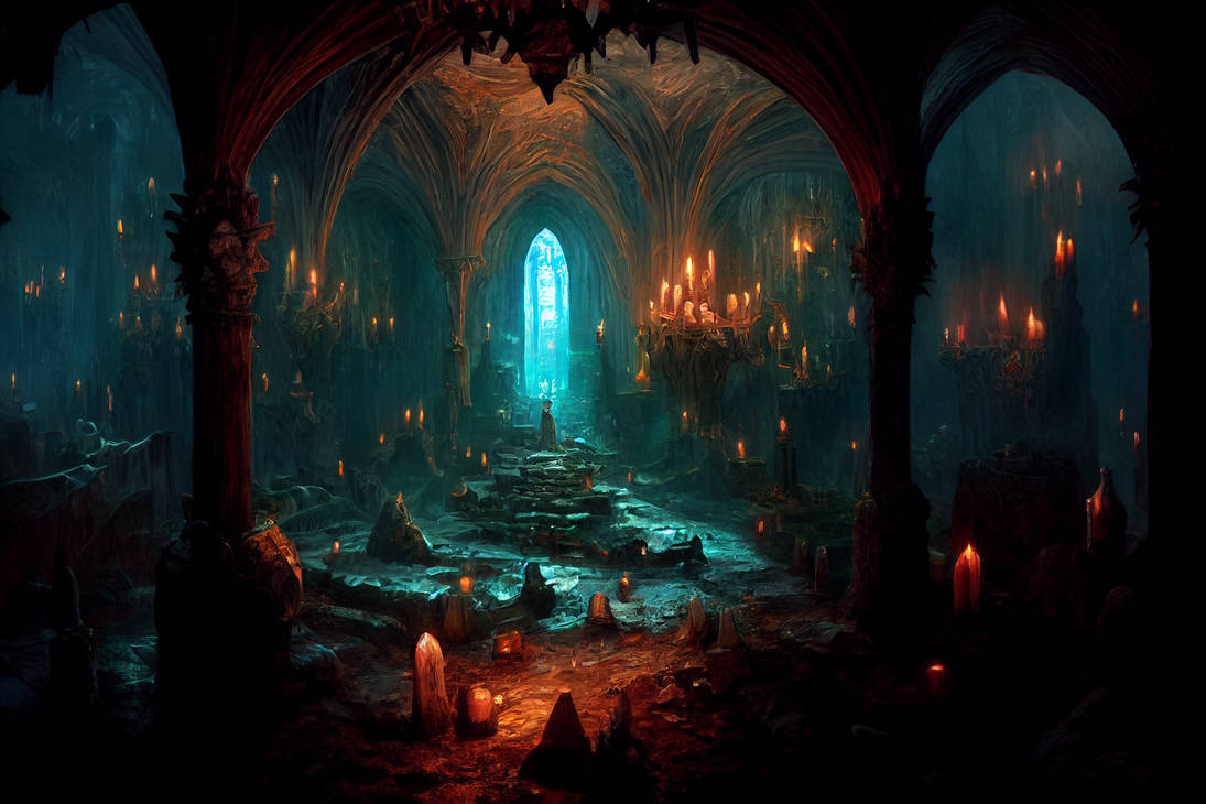 Cover art for Intro to Necronomics, a magic scenario on AI Dungeon