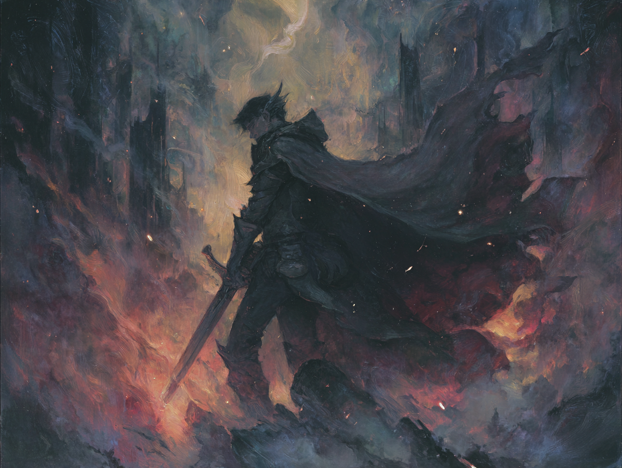 Cover art for You Are the Hero - 47 Playable Paths! - v2, a fantasy scenario on AI Dungeon