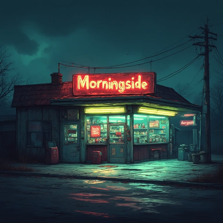 Cover art for “Morningside Convenience , Proudly Maintaining the Barrier Since 1987. on AI Dungeon