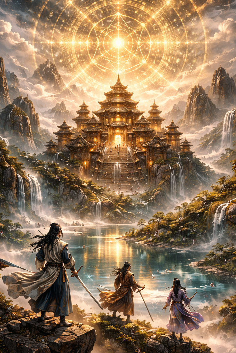Cover art for Martial World, a martial scenario on AI Dungeon
