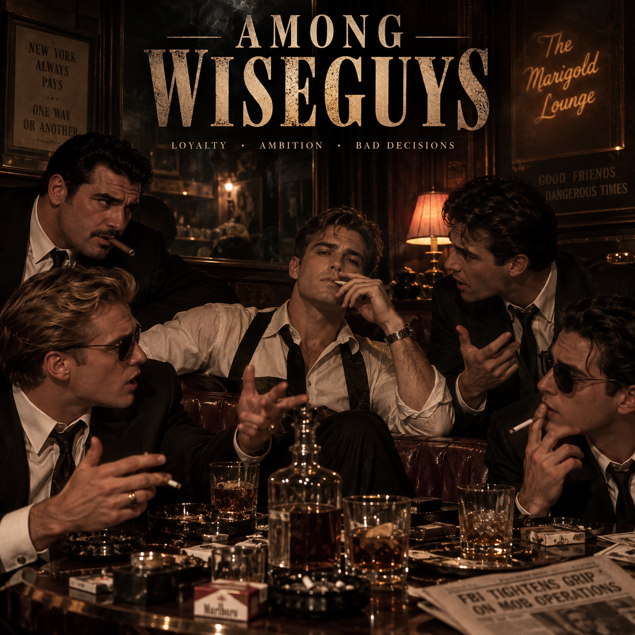 Cover art for Among Wiseguys on AI Dungeon