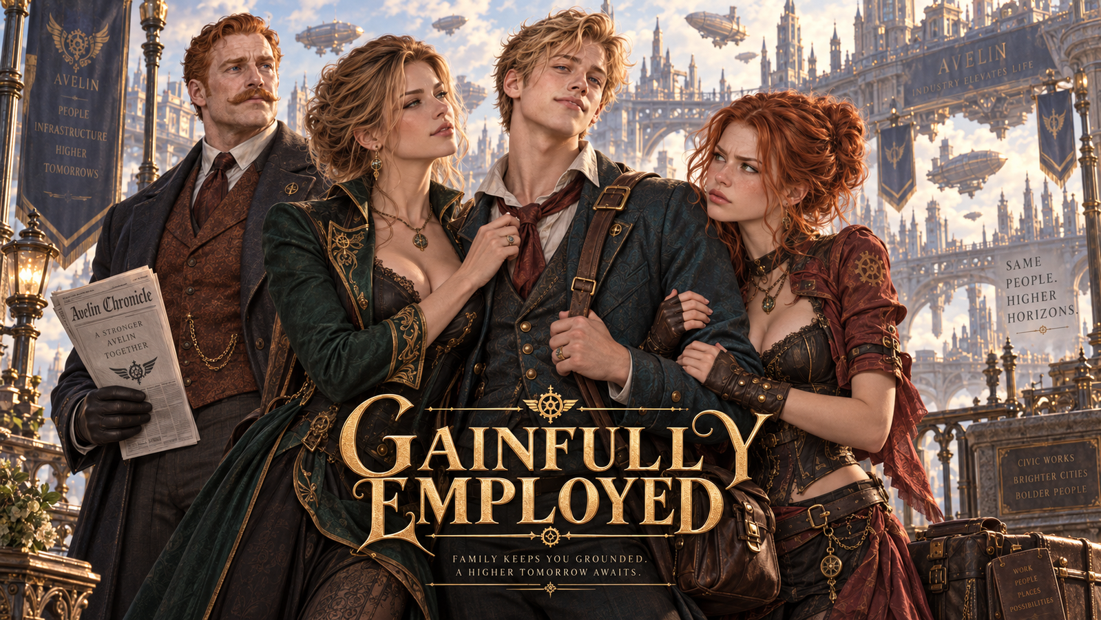 Cover art for Gainfully Employed on AI Dungeon