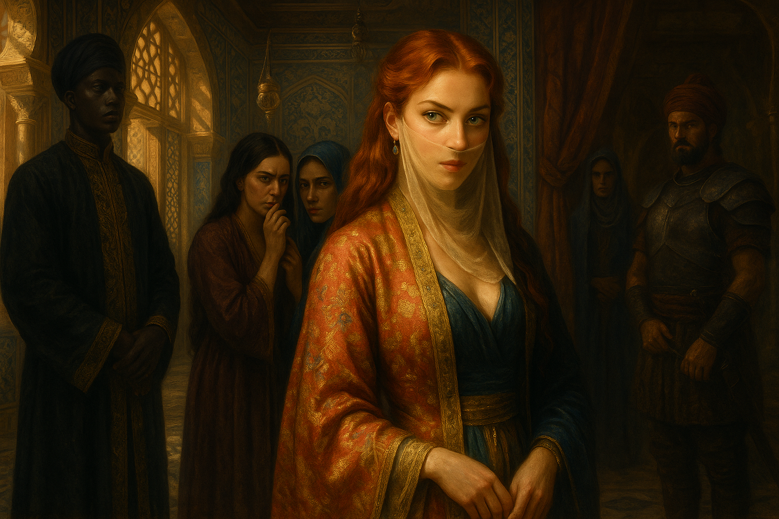 Cover art for Whispers in Topkapı, a historical scenario on AI Dungeon