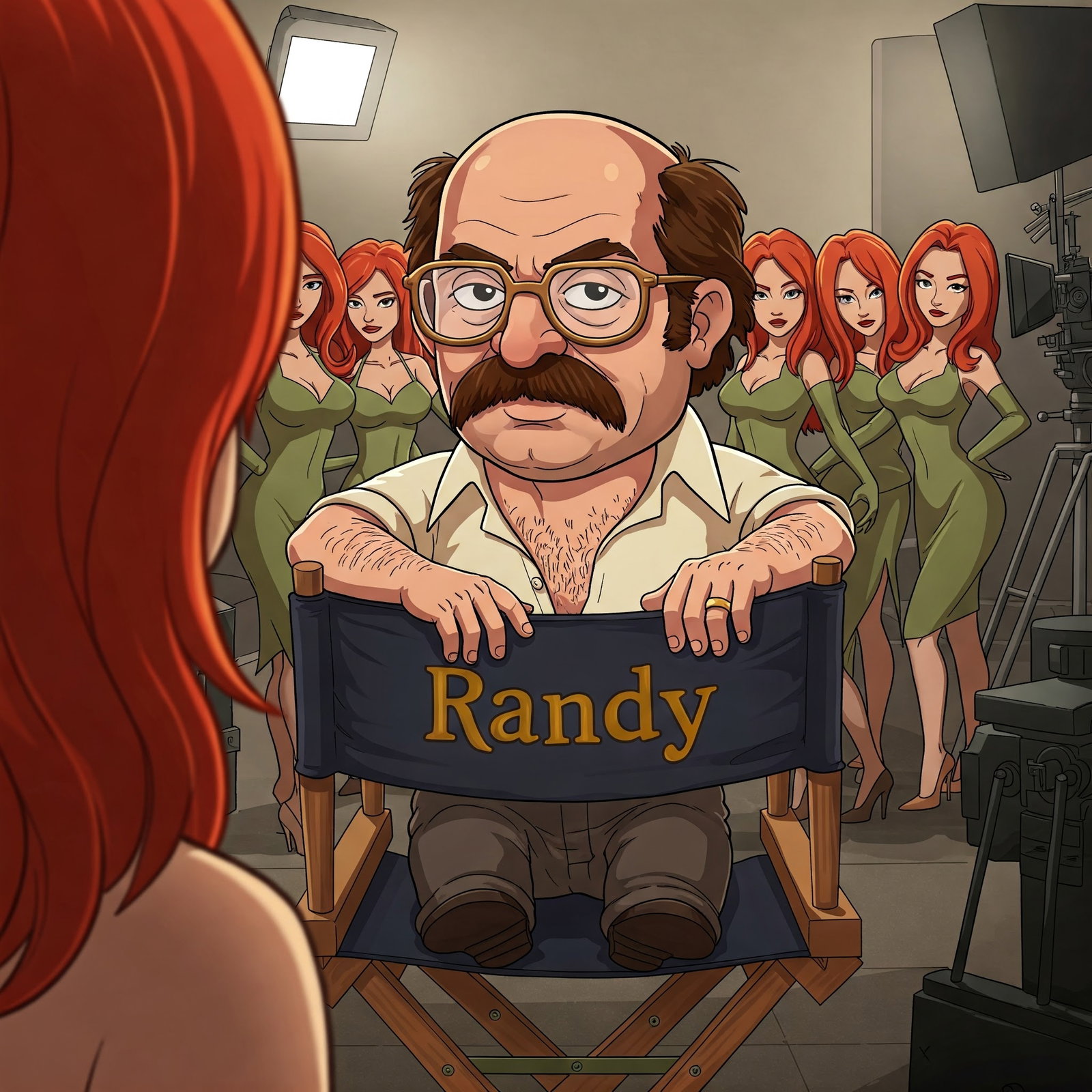 Cover art for Director Randy by , a director adventure on AI Dungeon