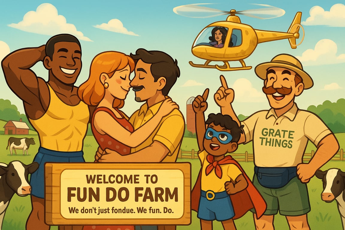 Cover art for 🧀 Cheese Farm 🧀, a cheese scenario on AI Dungeon