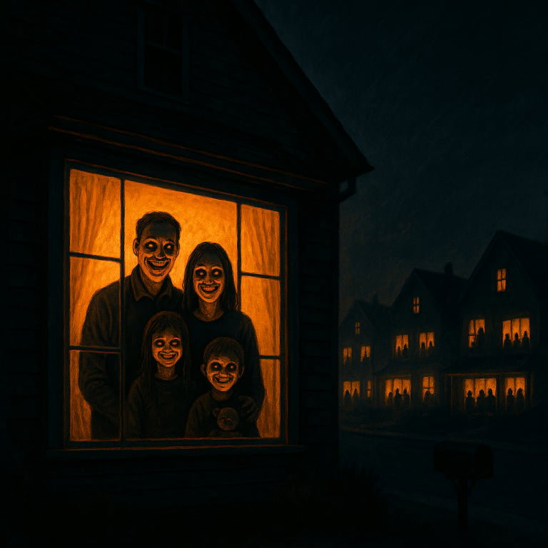 Cover art for The Shortcut, a horror scenario on AI Dungeon