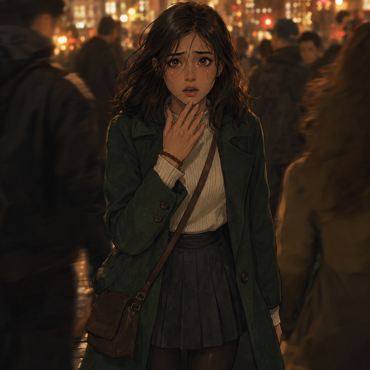 Cover art for Someone Familiar, a sad scenario on AI Dungeon