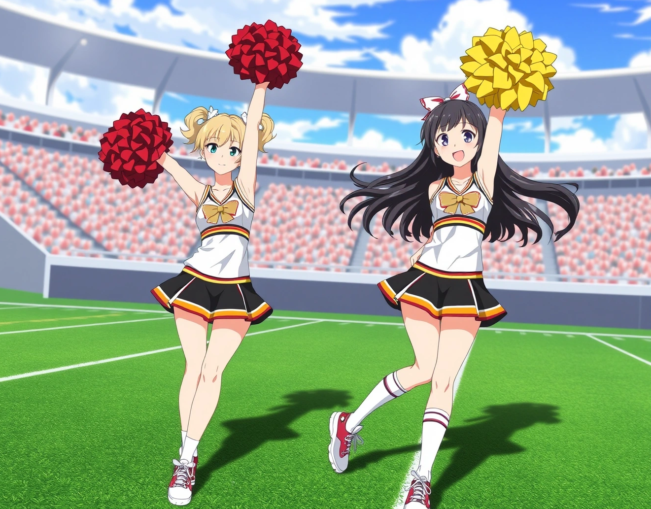 Cover art for Cheerleader Squad Captain, a nsfw scenario on AI Dungeon