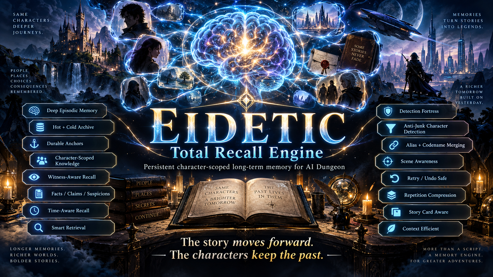 Cover art for 🧠 EIDETIC — Total Recall Engine on AI Dungeon