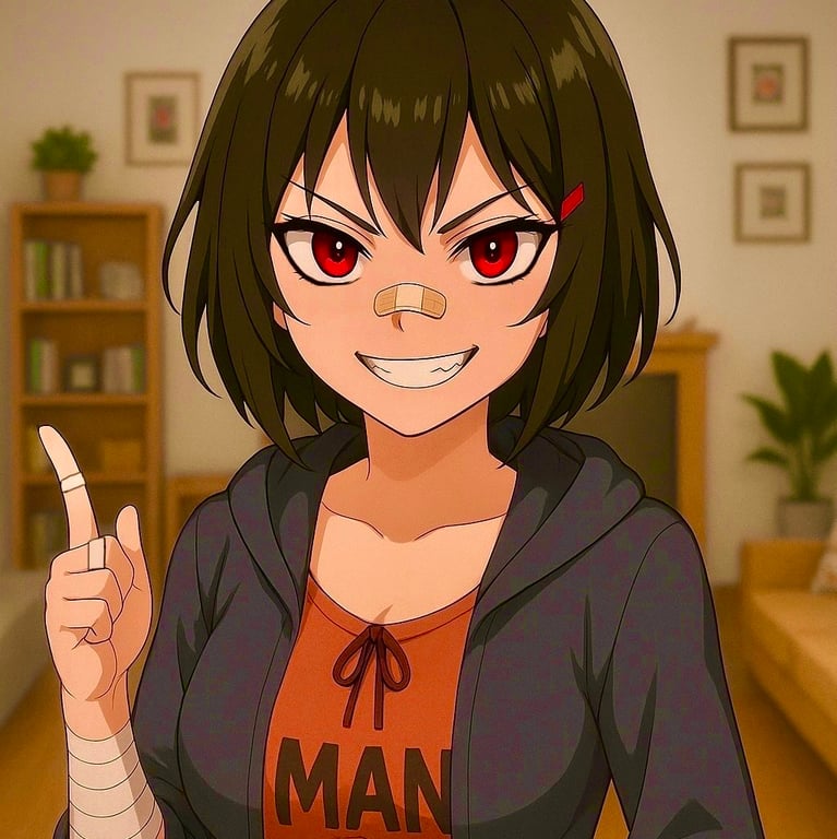 Cover art for Anger’s Management, an anger scenario on AI Dungeon