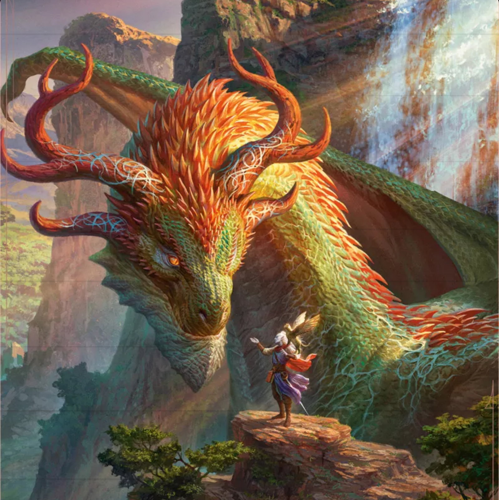 Cover art for Chronicling Dragons in Their Natural Habitat, a dragons scenario on AI Dungeon