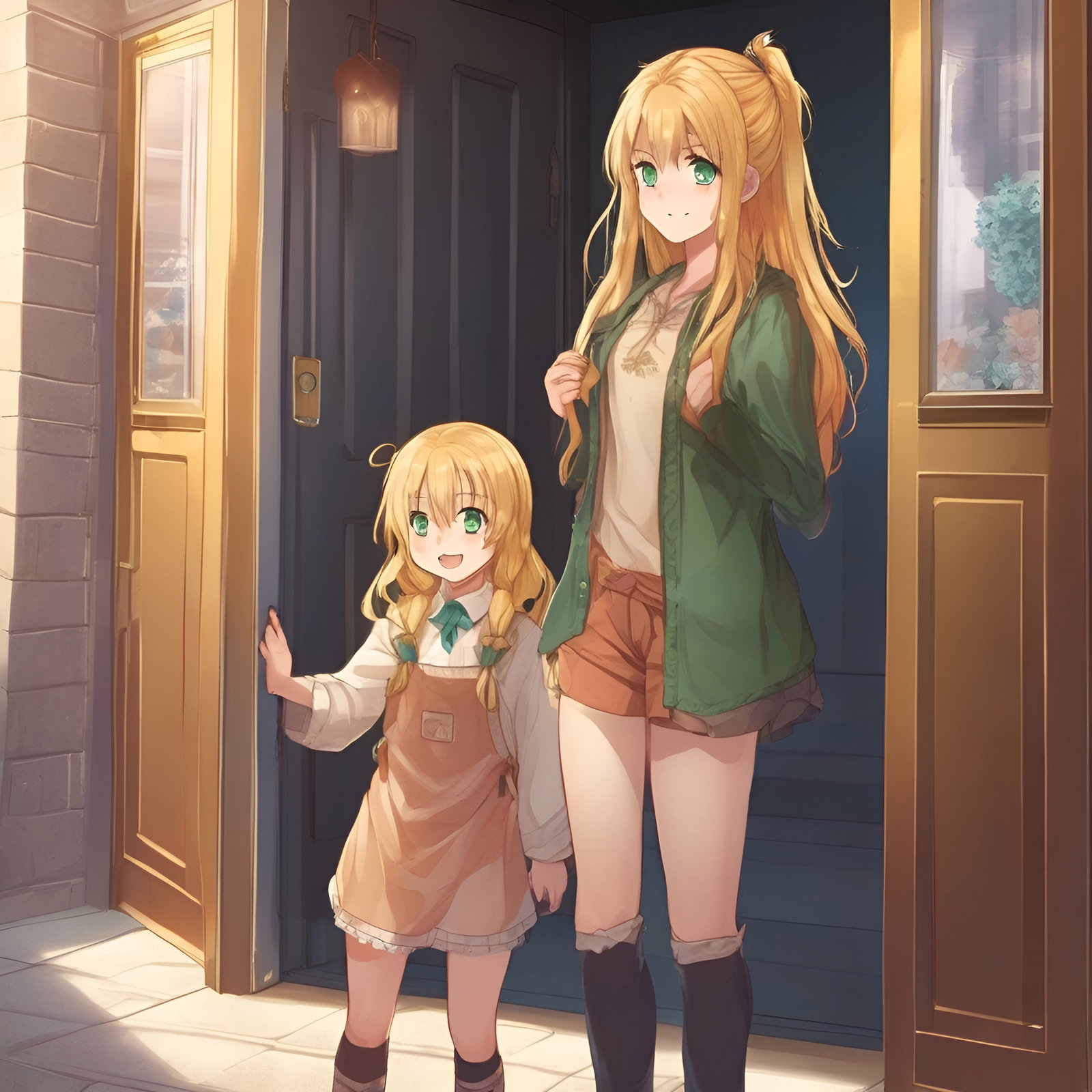 Cover art for Split Family, a romance scenario on AI Dungeon