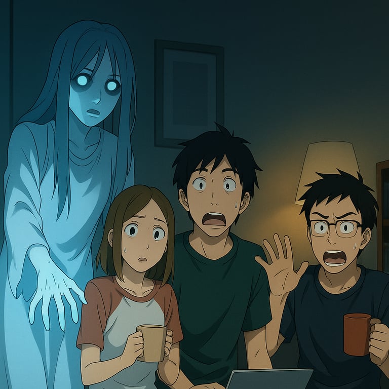 Cover art for Ghost Roommate, a ghost scenario on AI Dungeon