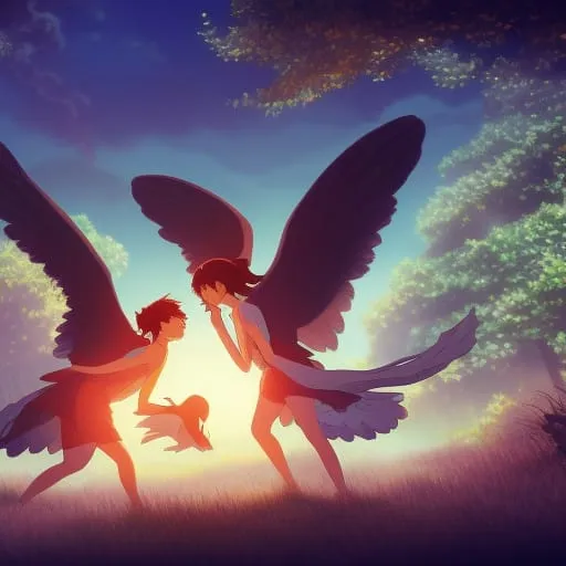 Cover art for Training wings, an avian scenario on AI Dungeon