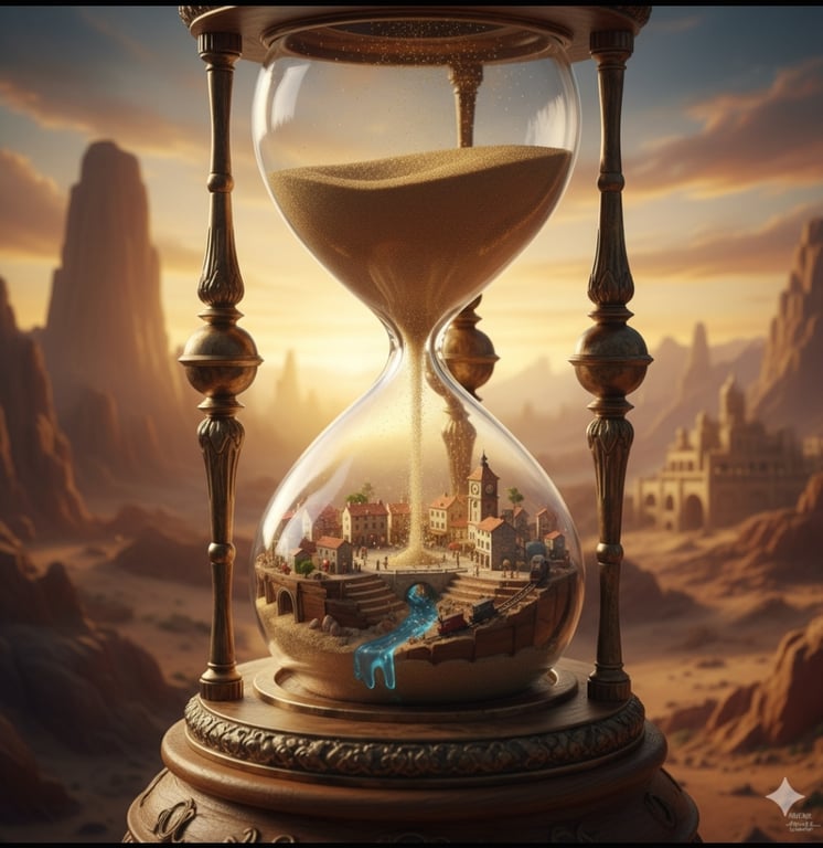 Cover art for Nowhere town, a time loop scenario on AI Dungeon