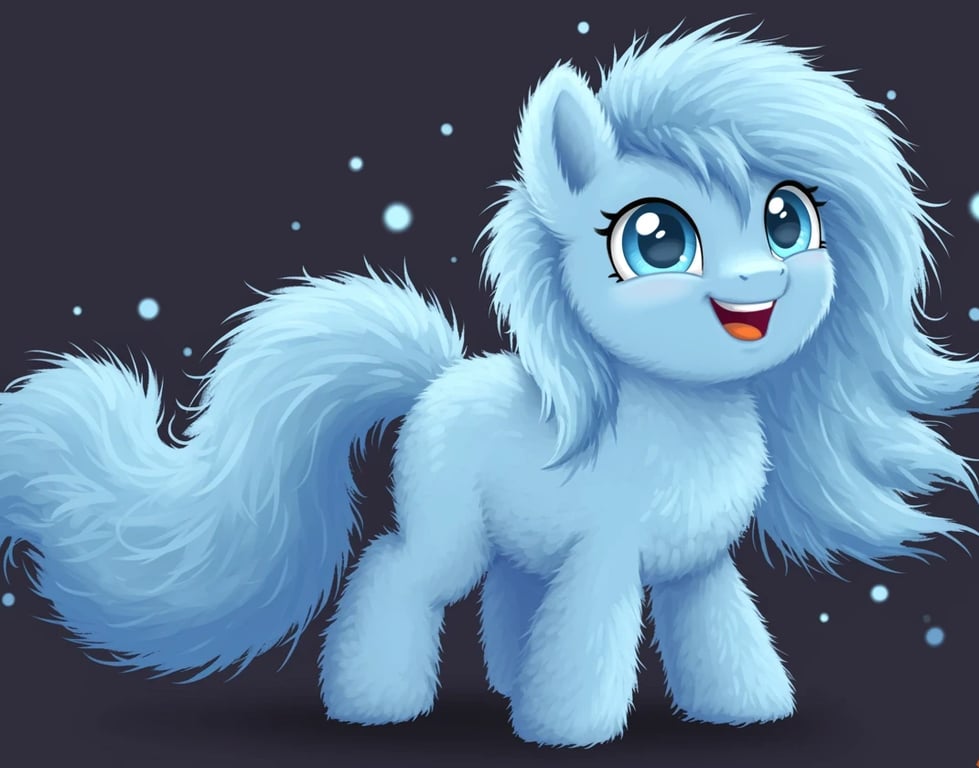 Cover art for Fluffy pony things, a fluffy scenario on AI Dungeon