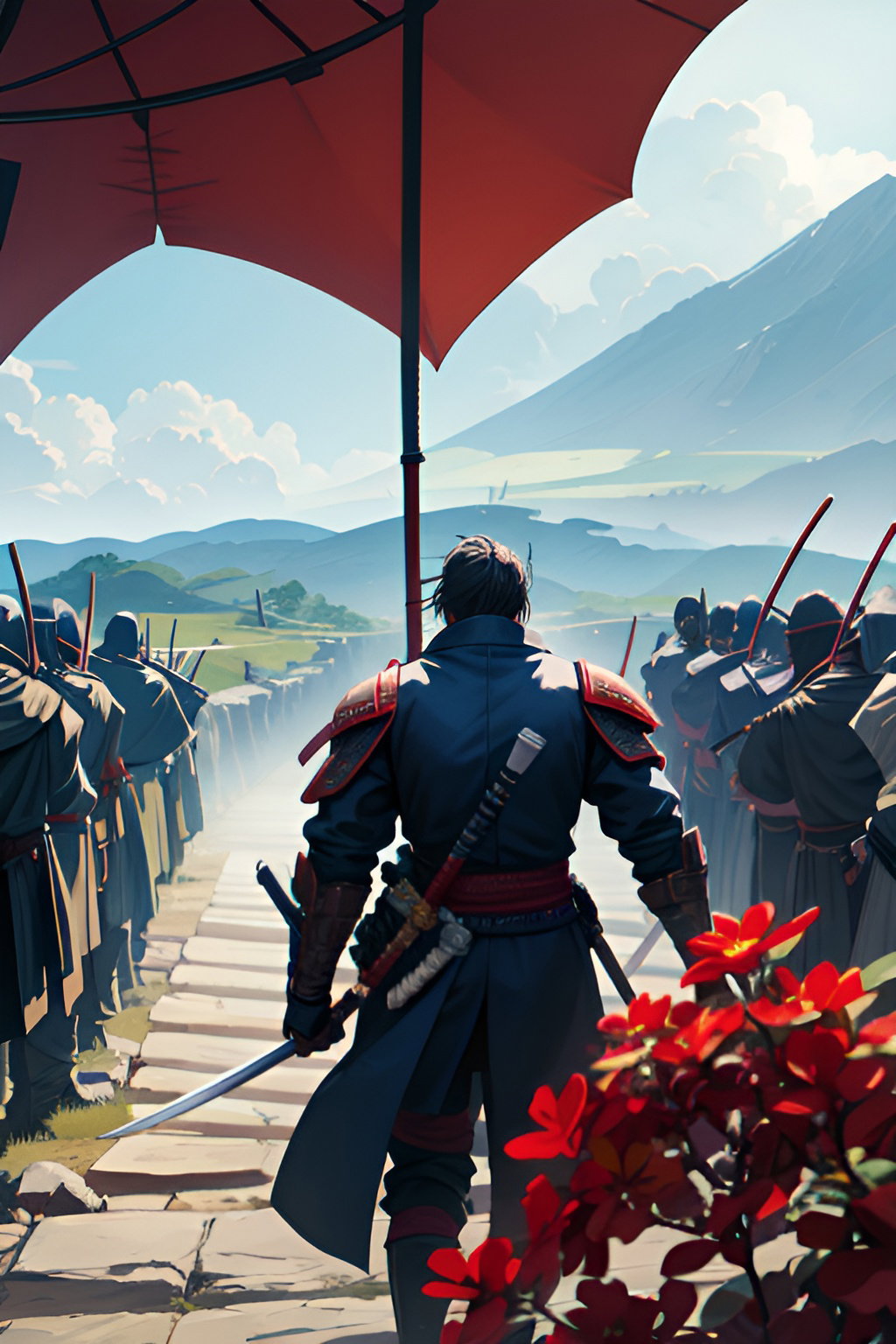 Cover art for Ronin, a samurai scenario on AI Dungeon