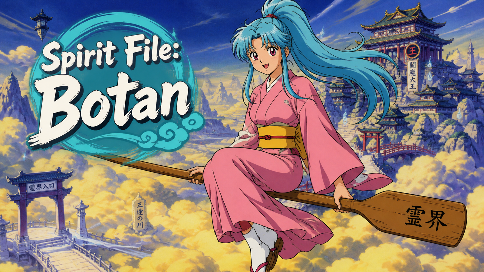 Cover art for Spirit File (Botan), a romance scenario on AI Dungeon
