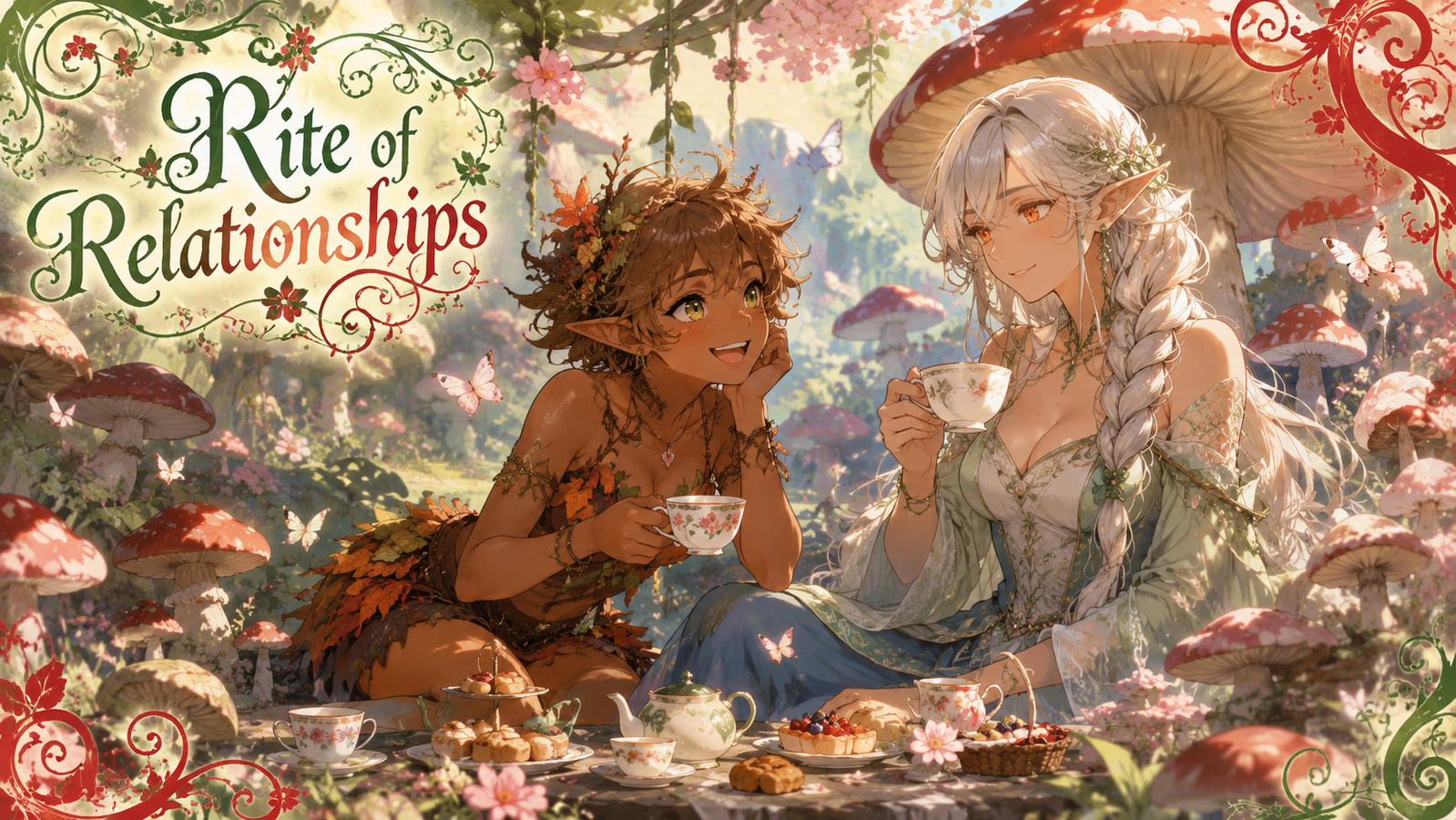 Cover art for Rite of Relationships, a romance scenario on AI Dungeon
