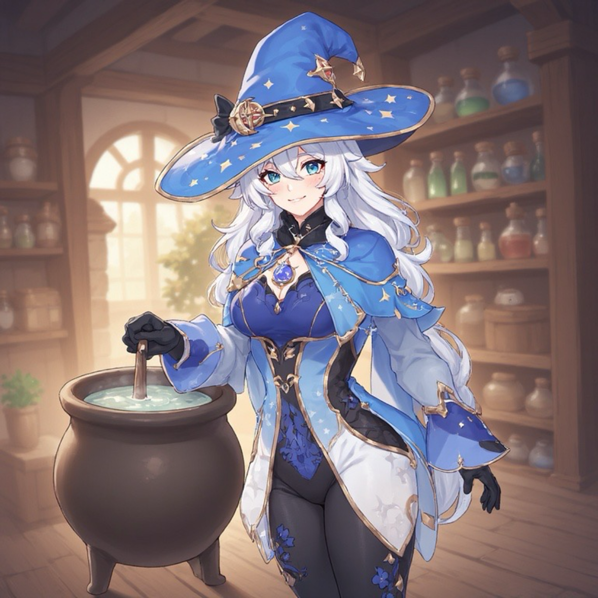 Cover art for Magic Lessons with Mom, a magic scenario on AI Dungeon