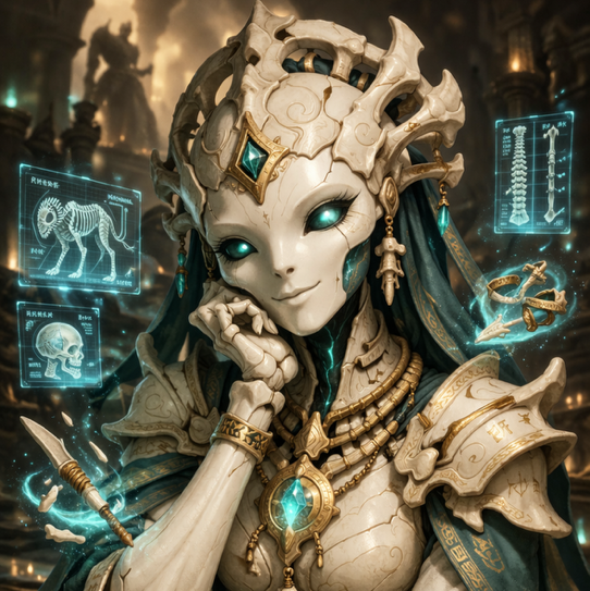 Cover art for Date, Remuli (Boneshaper’s Connection), a romance scenario on AI Dungeon