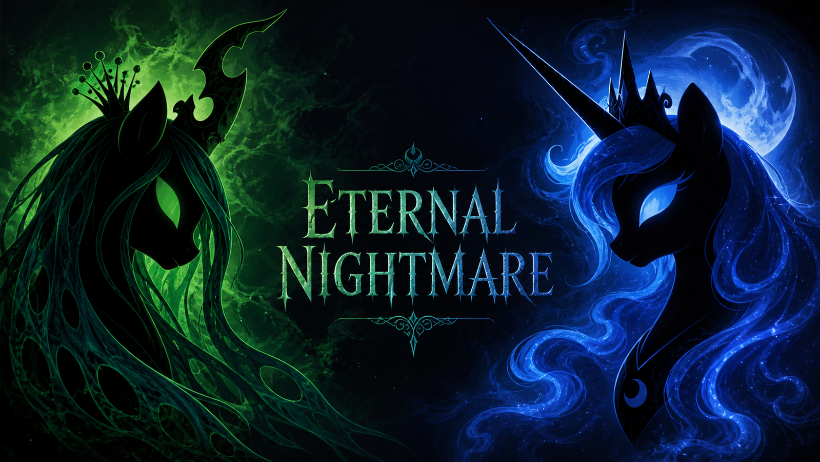 Cover art for MLP (Eternal Nightmare), a my little pony scenario on AI Dungeon