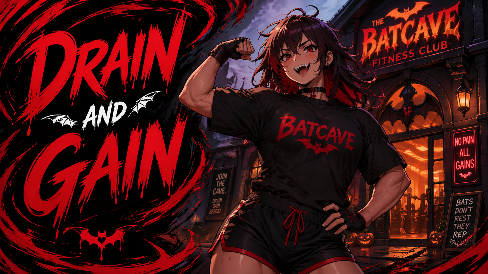 Cover art for Roxy Cutler (Drain & Gain), a romance scenario on AI Dungeon