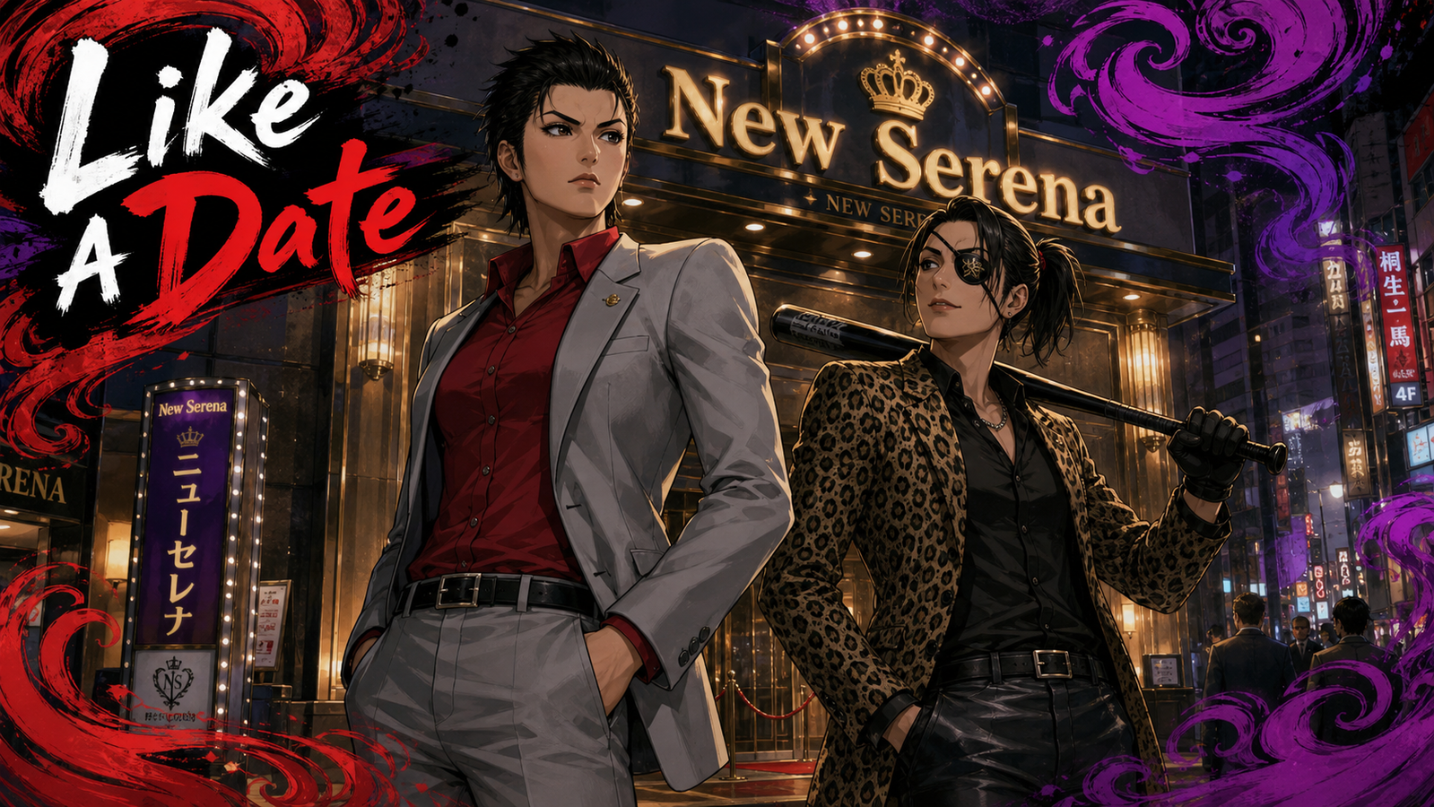 Cover art for Like A Date, a romance scenario on AI Dungeon