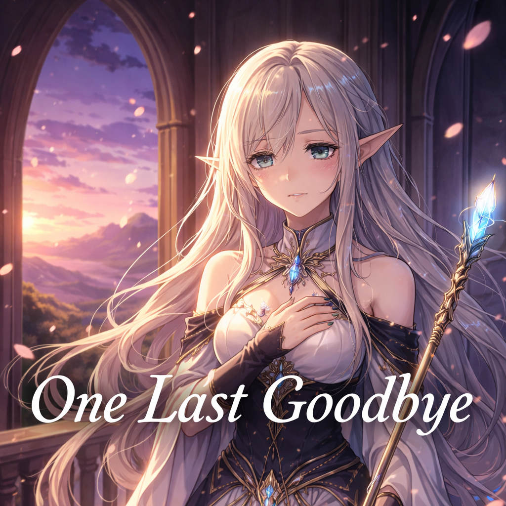 Cover art for One Last Goodbye, a romance scenario on AI Dungeon