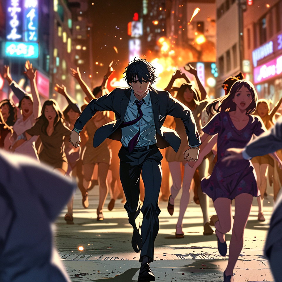 Cover art for Last Male On Earth., a sci fi scenario on AI Dungeon