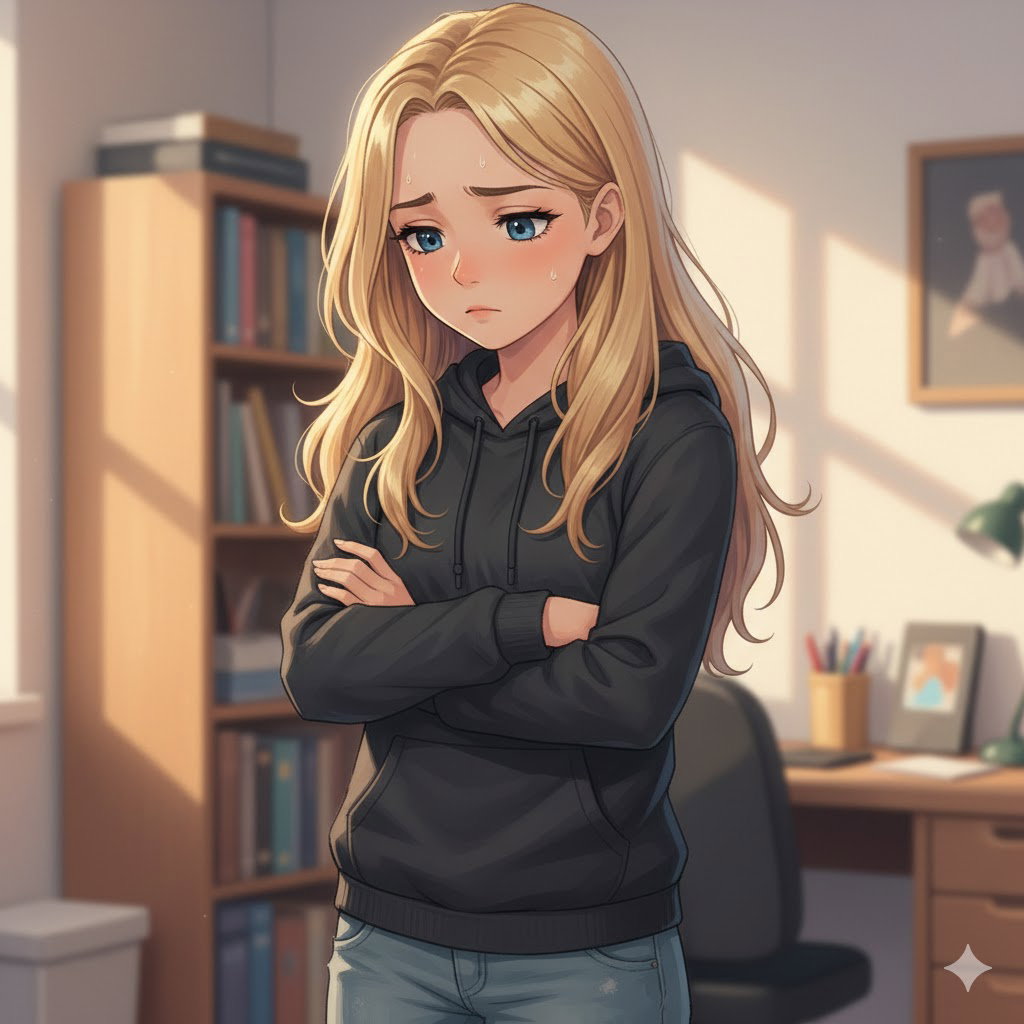 Cover art for The Fallout, a slice of life scenario on AI Dungeon