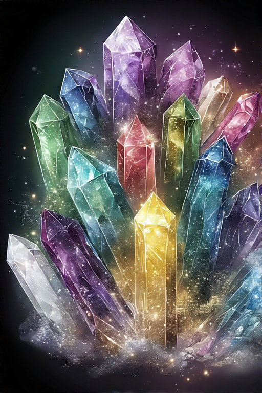Cover art for Elemental Crystals, a slice of life scenario on AI Dungeon