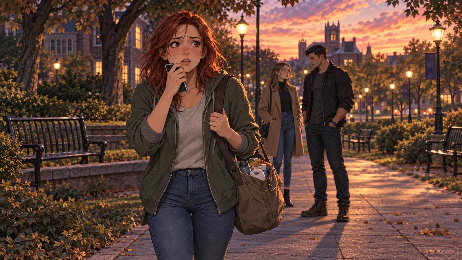 Cover art for She who stayed, a romance scenario on AI Dungeon