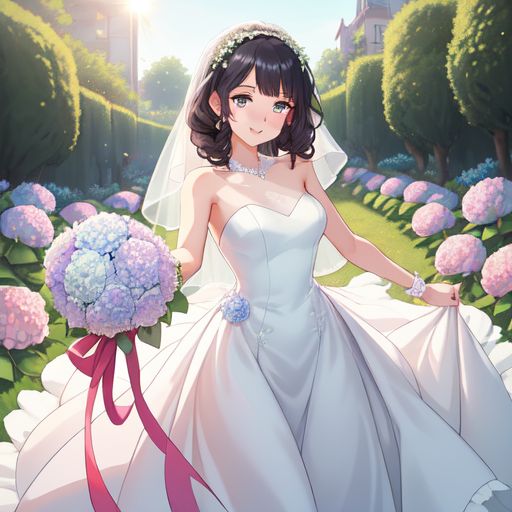 Cover art for Catching the flowers, a romance scenario on AI Dungeon