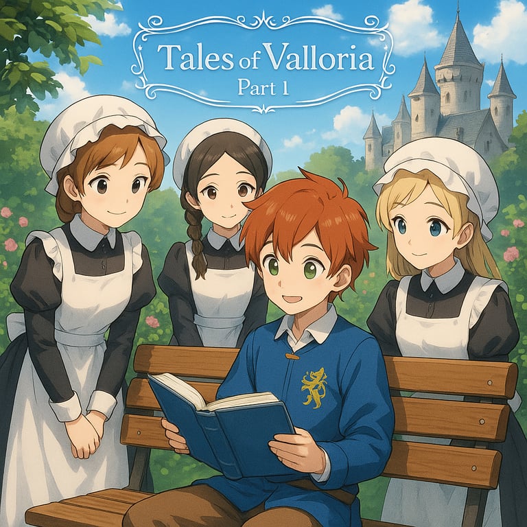 Cover art for Tales of Valloria (Part 1), a classic fantasy scenario on AI Dungeon