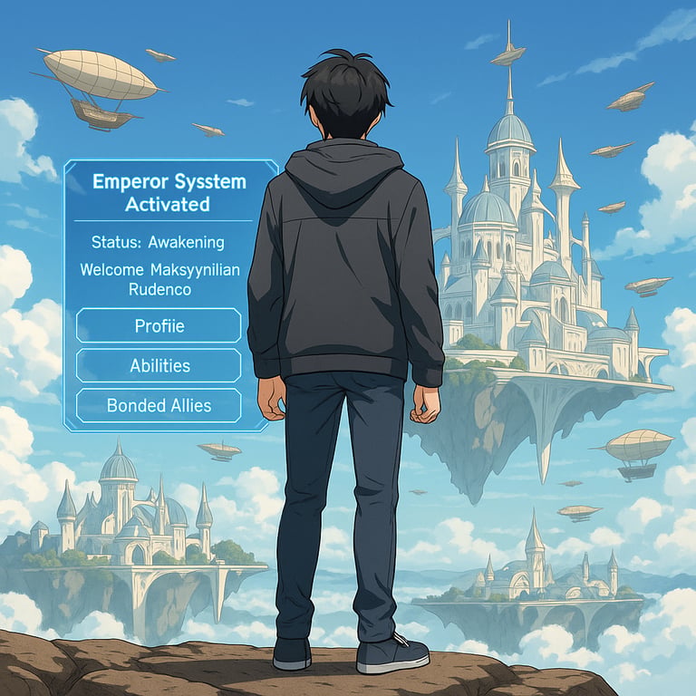 Cover art for Emperor System - Earth Rebirth?, an action scenario on AI Dungeon