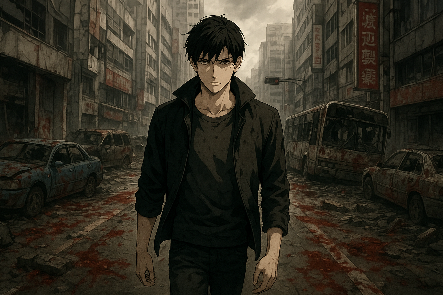 Cover art for Zombie Master (Light Version), a post apocalypse scenario on AI Dungeon