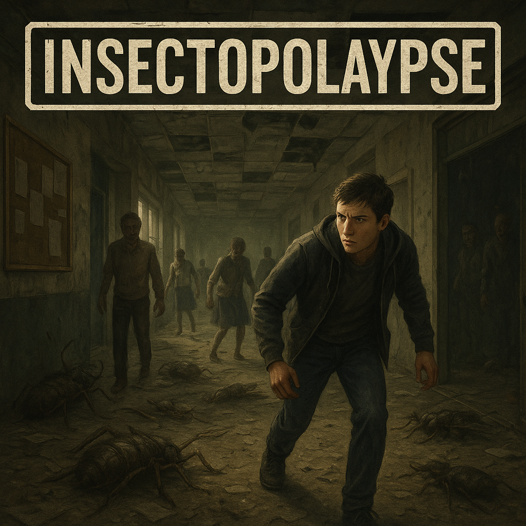 Cover art for Insectopocalypse, an apocalypse scenario on AI Dungeon