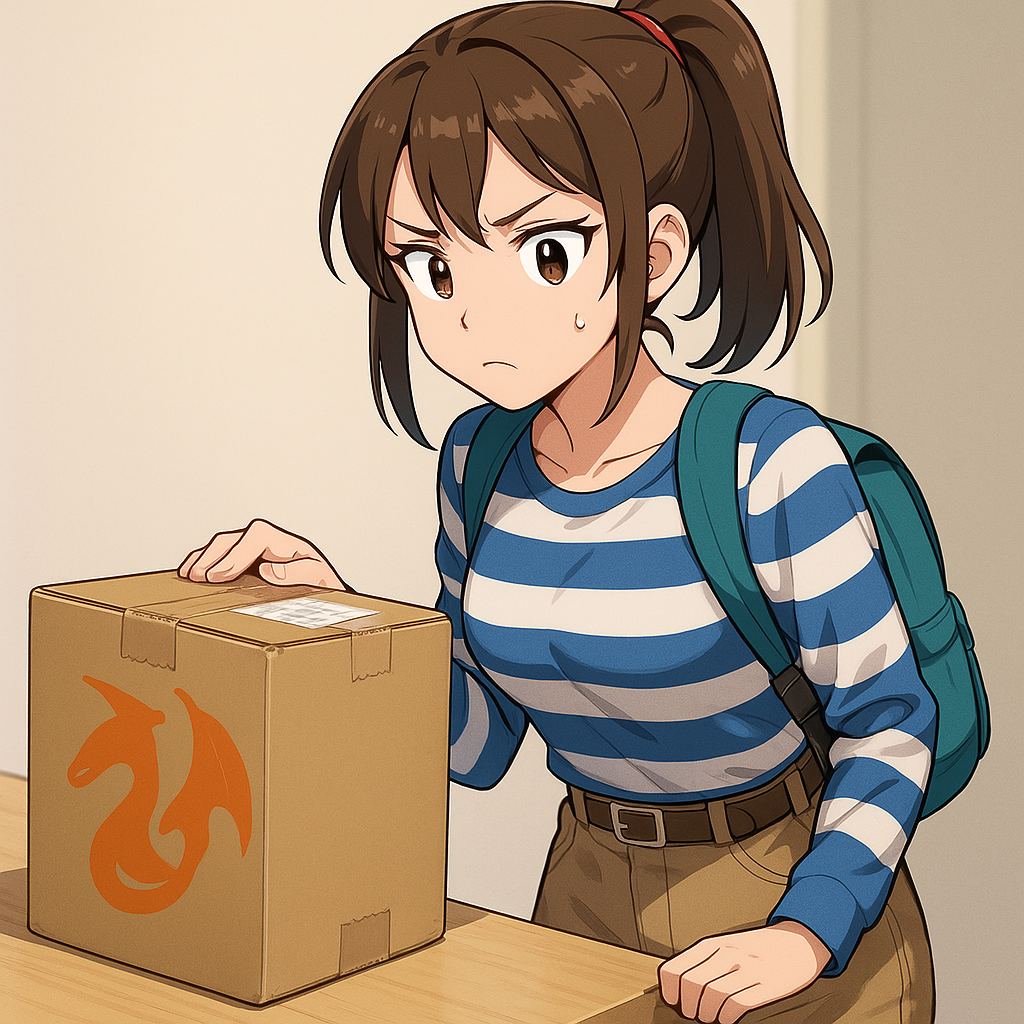Cover art for Mystical Parcel, a humanization scenario on AI Dungeon