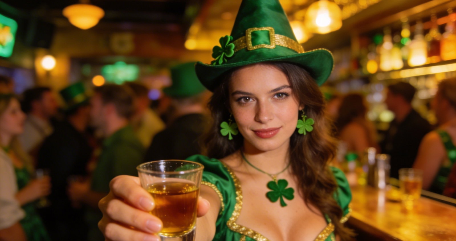 Cover art for Lucky Leprechaun Juice, a st patricks day scenario on AI Dungeon
