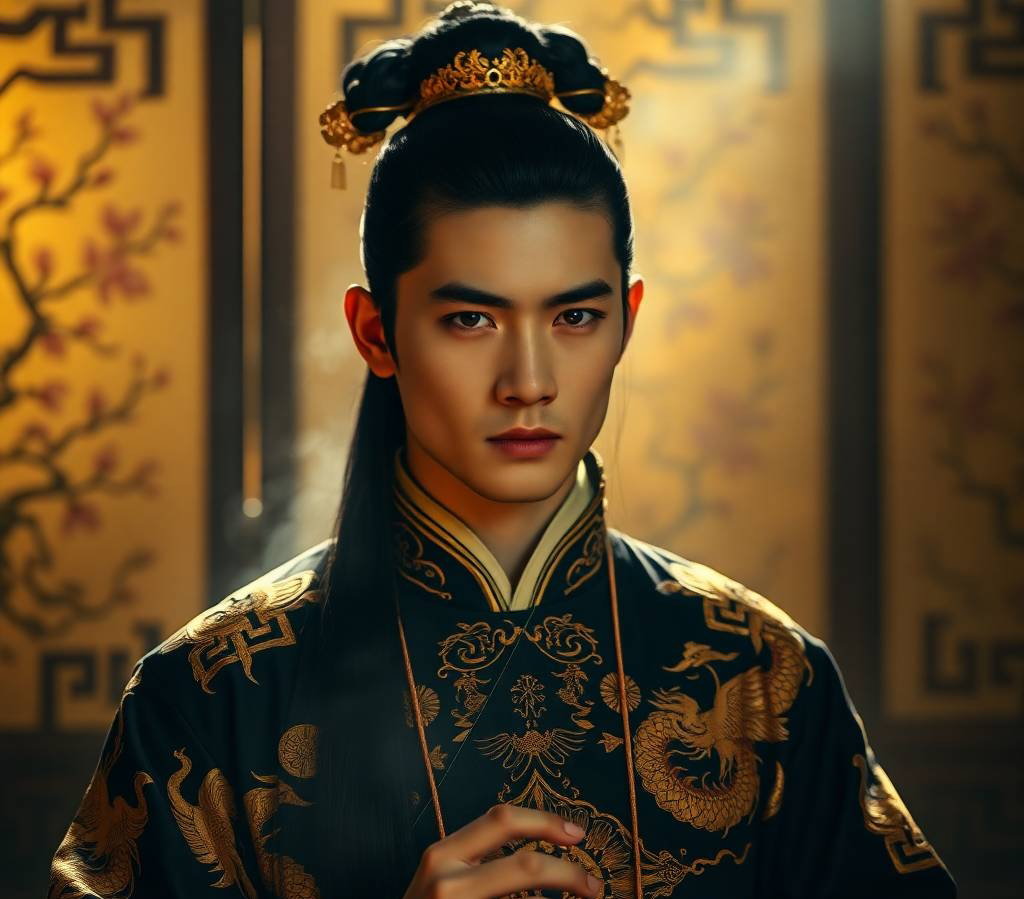 Cover art for Interactions with Emperor Zhao, an emperor scenario on AI Dungeon