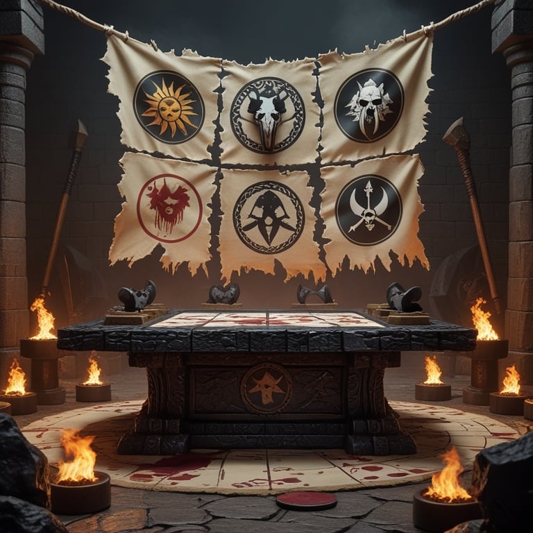 Cover art for Orc Advisor: For the Throne, an orc scenario on AI Dungeon