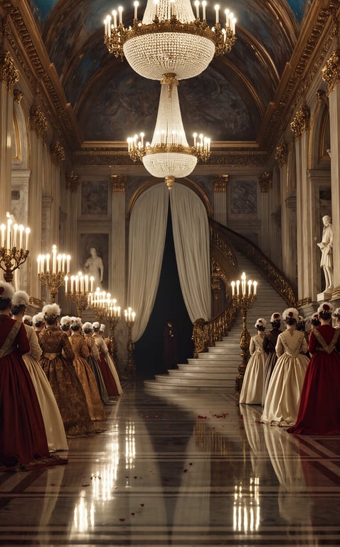 Cover art for High Society Rentry, a ducal high society scenario on AI Dungeon