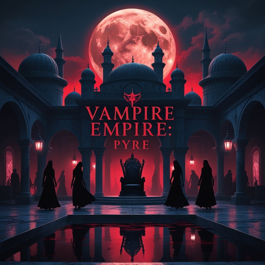 Cover art for Vampire Empire: Pyre, a vampire scenario on AI Dungeon
