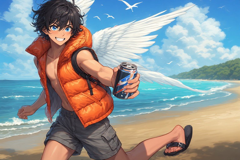 Cover art for Monster Romantik: Seadrift, a seagull scenario on AI Dungeon