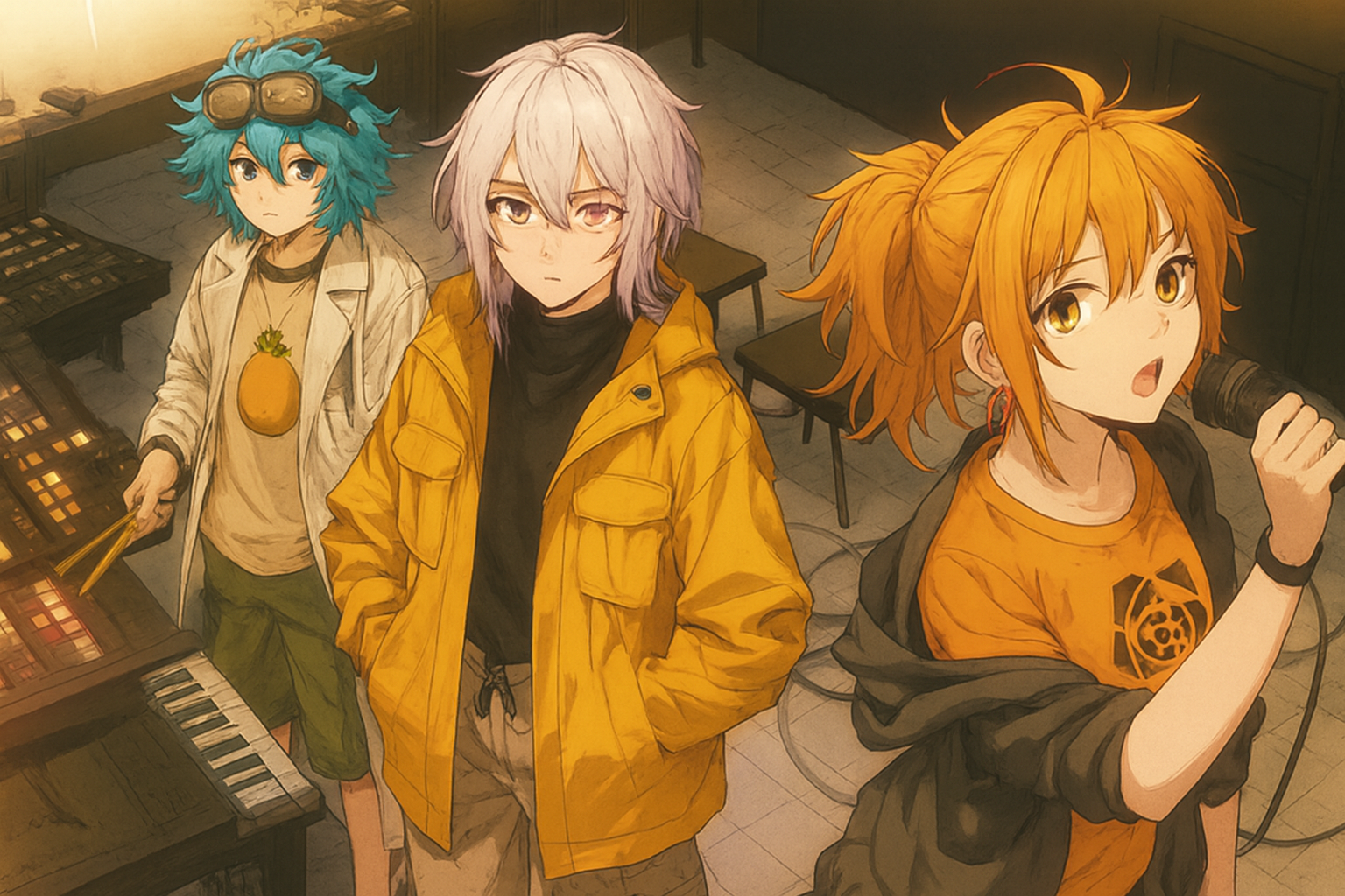 Cover art for A Confused Band, a slice of life scenario on AI Dungeon