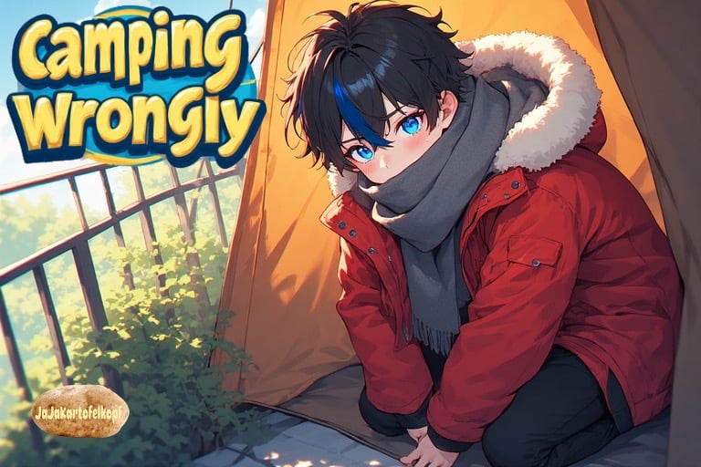 Cover art for Camping Wrongly, a slice of life scenario on AI Dungeon
