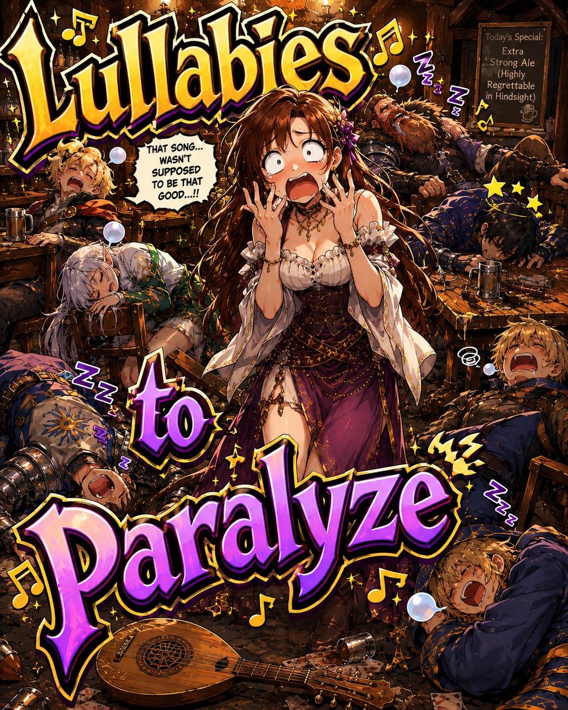 Cover art for Lullabies to Paralyze, a fantasy scenario on AI Dungeon